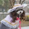 Dog Cape British Elegant Trench Coat Four Seasons Can Wear Cross-dressing Shawl Handsome Cute Pet Clothes