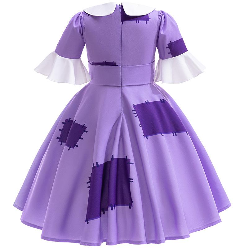 New Girls Dress Cosplay Magic Number Circus Jacata Halloween Dress Up Skirt