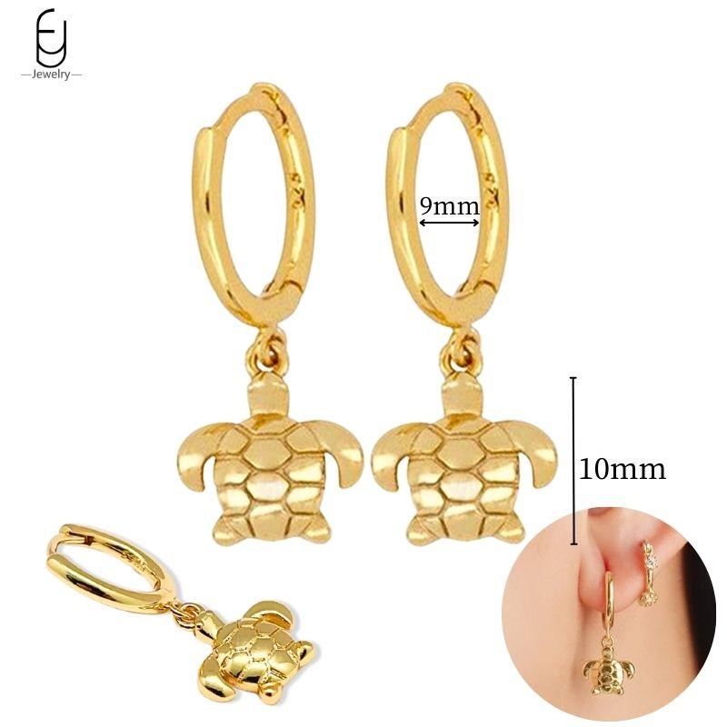 925 Silver Needle Vintage Gold Earrings Luxury Long Chain Tassel Crystal Hoop Earrings for Women Party Trend Jewelry