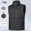 Yalu Men's 90% Duck Down Stand Collar Puffer Vest