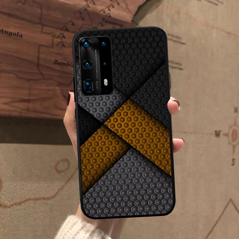 Car Carbon fibre Phone Case For Huawei P 8 9 10 20 30 40 50 Pro Lite Psmart Honor 10 lite 70 Mate 20lite