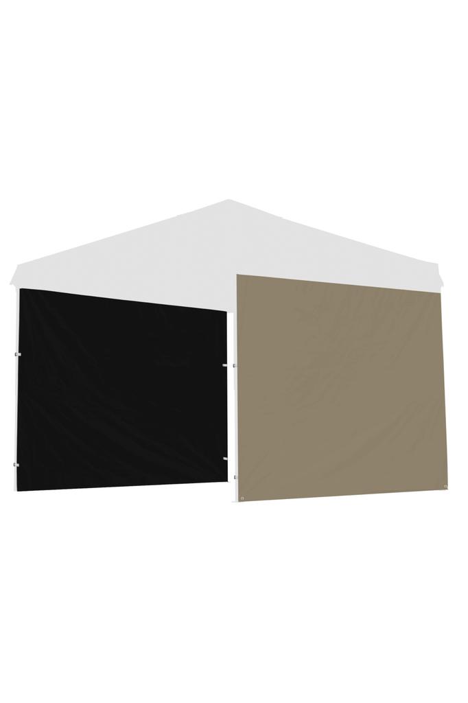 FIELDOOR Tarp Tent Dedicated Side Sheet Blackout PU Coating Completely Blackout Wall Type Common (Horizontal Curtain) Steel/Aluminum (G03 Model)