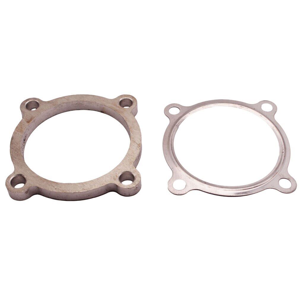 

High Quality Stainless Steel 3 4 Bolt Turbo Exhaust Downpipe Flange with Gasket for T3 GT3582R GT30 GT35 серебряный