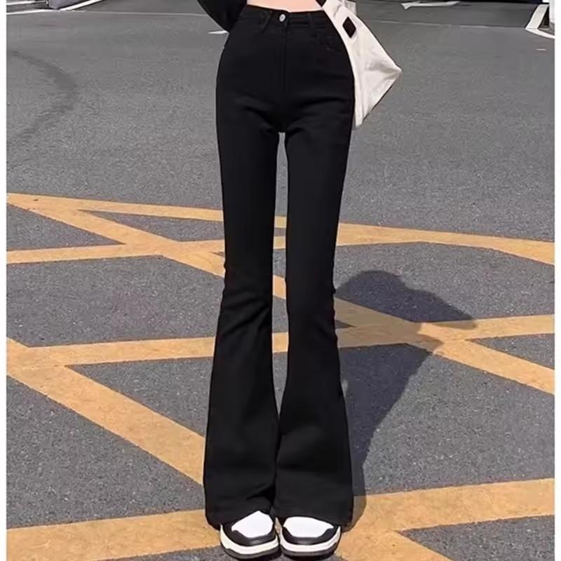 Spring Women's Casual High Waist Stretch Slim Jeans