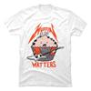 2026 Funny Cat Meowtallica Cat Rock Music Printed Cotton Tshirt Unisexs Summer Casual Top Short Sleeve Classic Male Unisex Tee