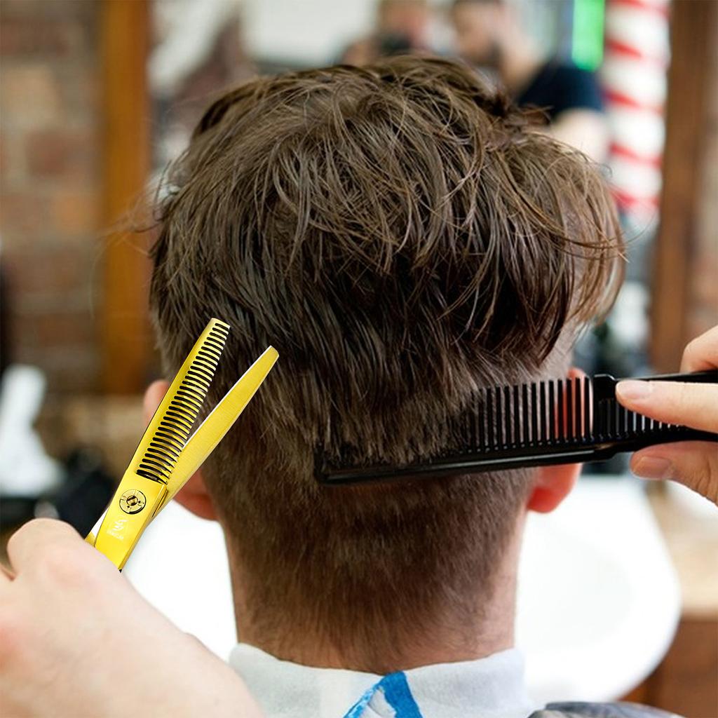 Sangelar 6 Zoll Haarschneideschere, professionelle Friseurschere, Friseurschere, glatte und scharfe Klingen, Rasierklingen