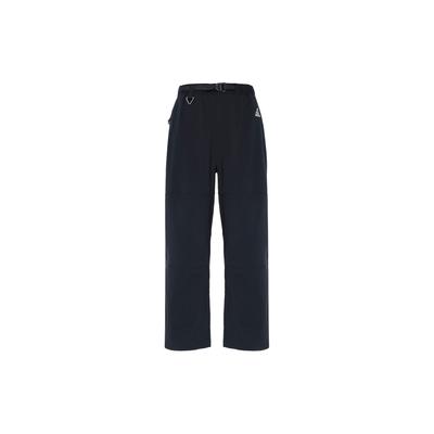 ACG Collection Solid Color Sports Straight-Leg Woven High-Waist Casual Pants Men Bottoms Black FN2451-010