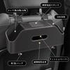 Zhejia Multifunctional Car Storage Box with Tissue Rear Seat Drink 2 Cup and Cell Phone Features PU Convenient and Easy Suitable for Driver and