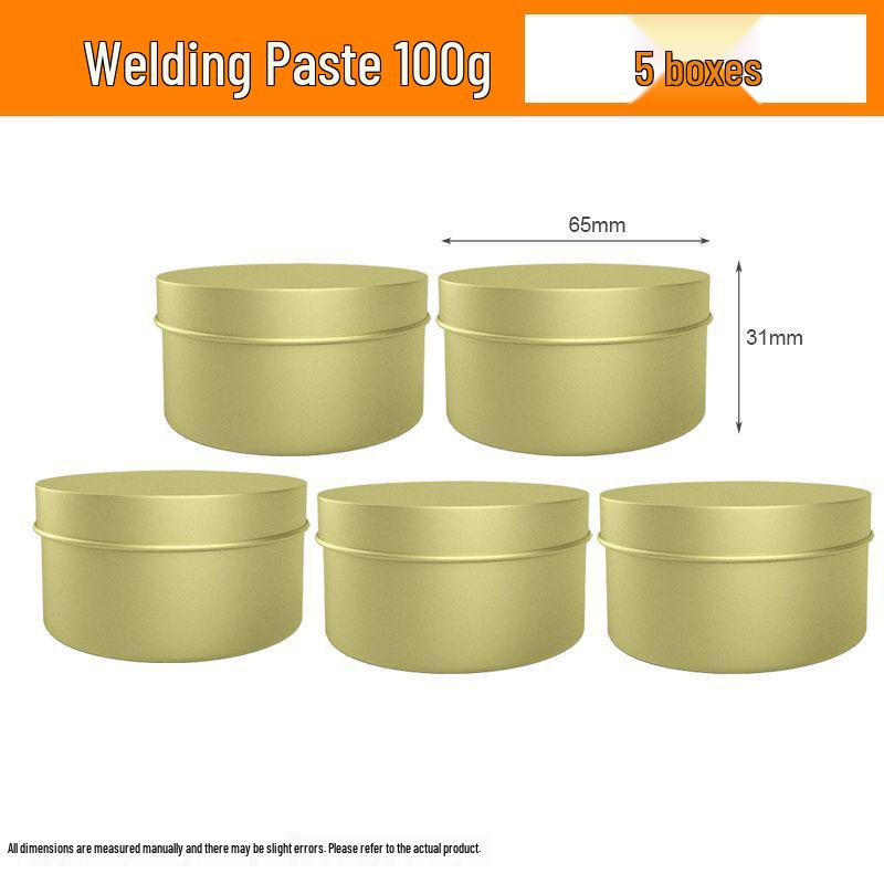100g No-Clean Rosin Solder Paste for Electric Soldering, Easy-to-Tin, In Tin Box