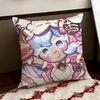 CCookie Run KKingdom Cushion Cover Reversible Soft Durable Pillow Cover Home  Car MultiScene Use for Daily Comfort