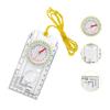 Practical Outdoor Compasses Acrylic Orienteering Compasses with Scale Hiking Backpacking Compasses for Map Reading
