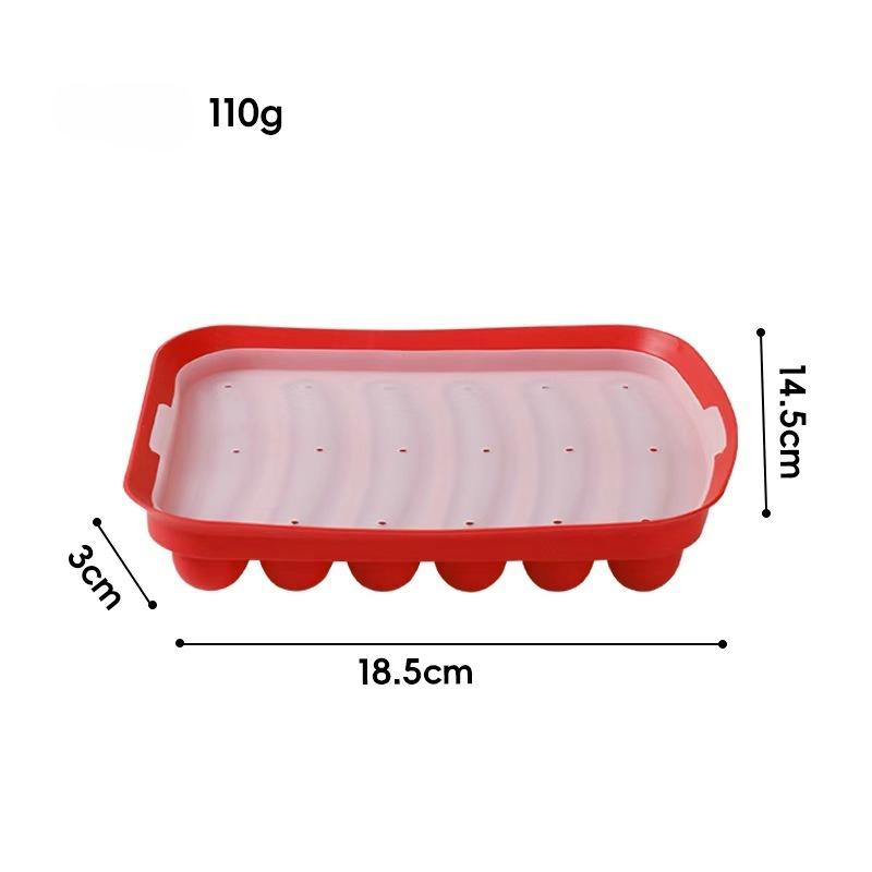 Food grade household food supplement tools kitchen utensils DIY sausage mold ham sausage silicone hot dog box