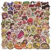 50 Cute Cartoon Fruit Stickers for Phones, Computers, Journals, and DIY Decor