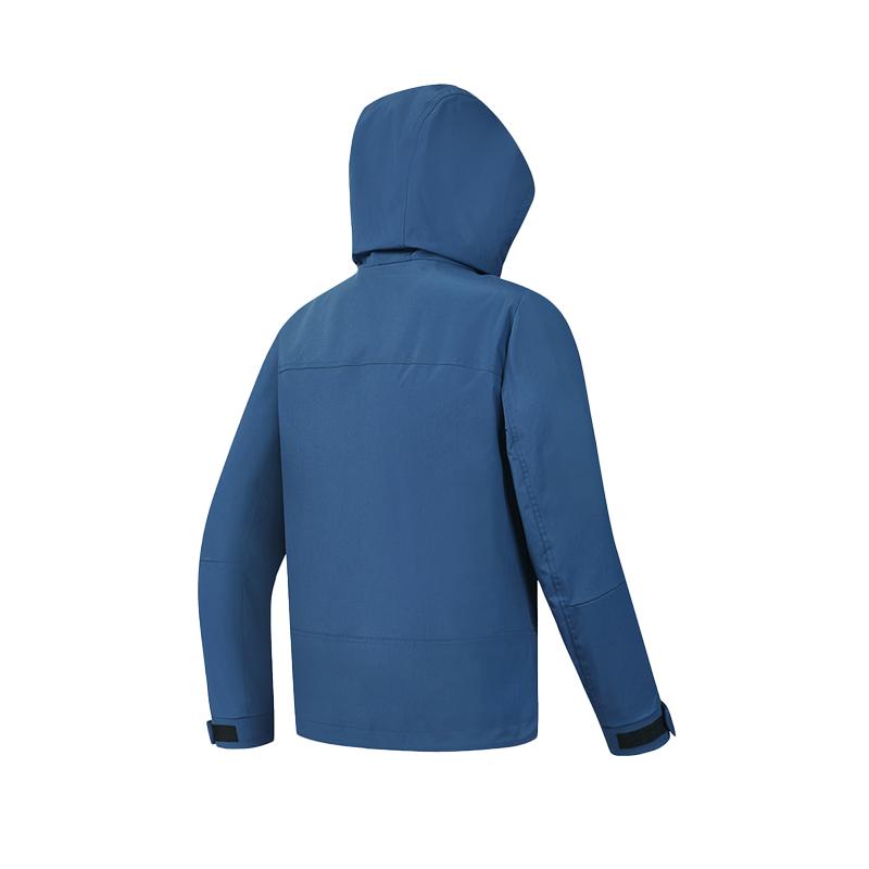 Fila EXPLORE Jackets Men's Badge Blue Hooded Moderate Other A11M617702FDB