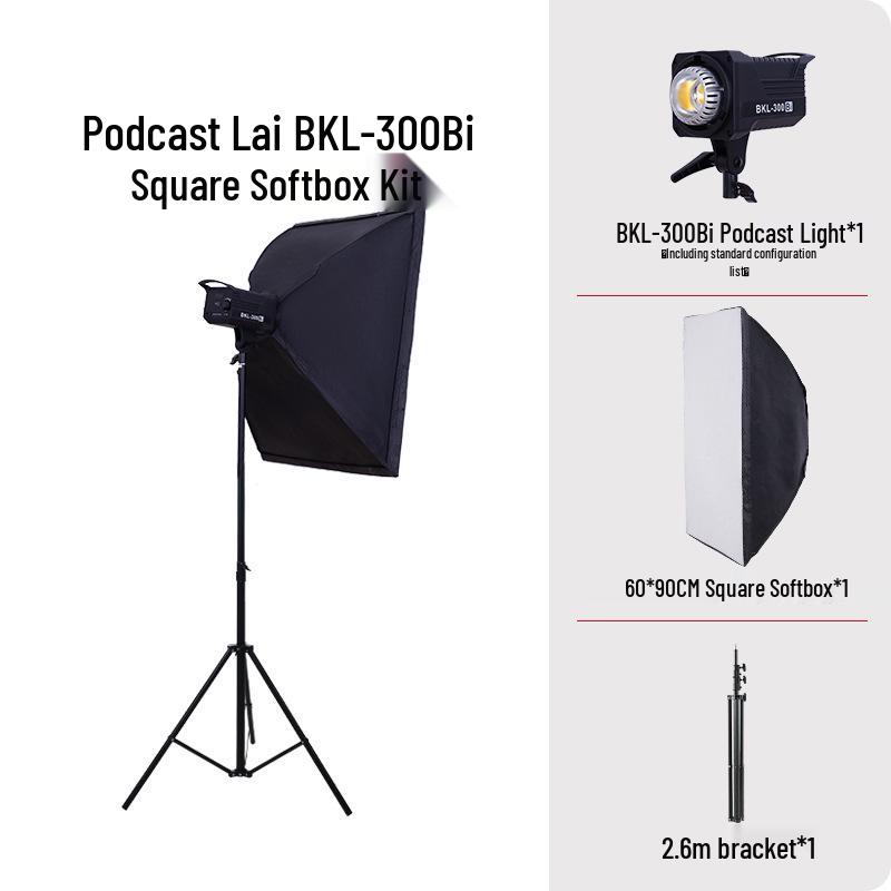 BKL300W Live Broadcast Fill & Beauty Soft Light for Photography