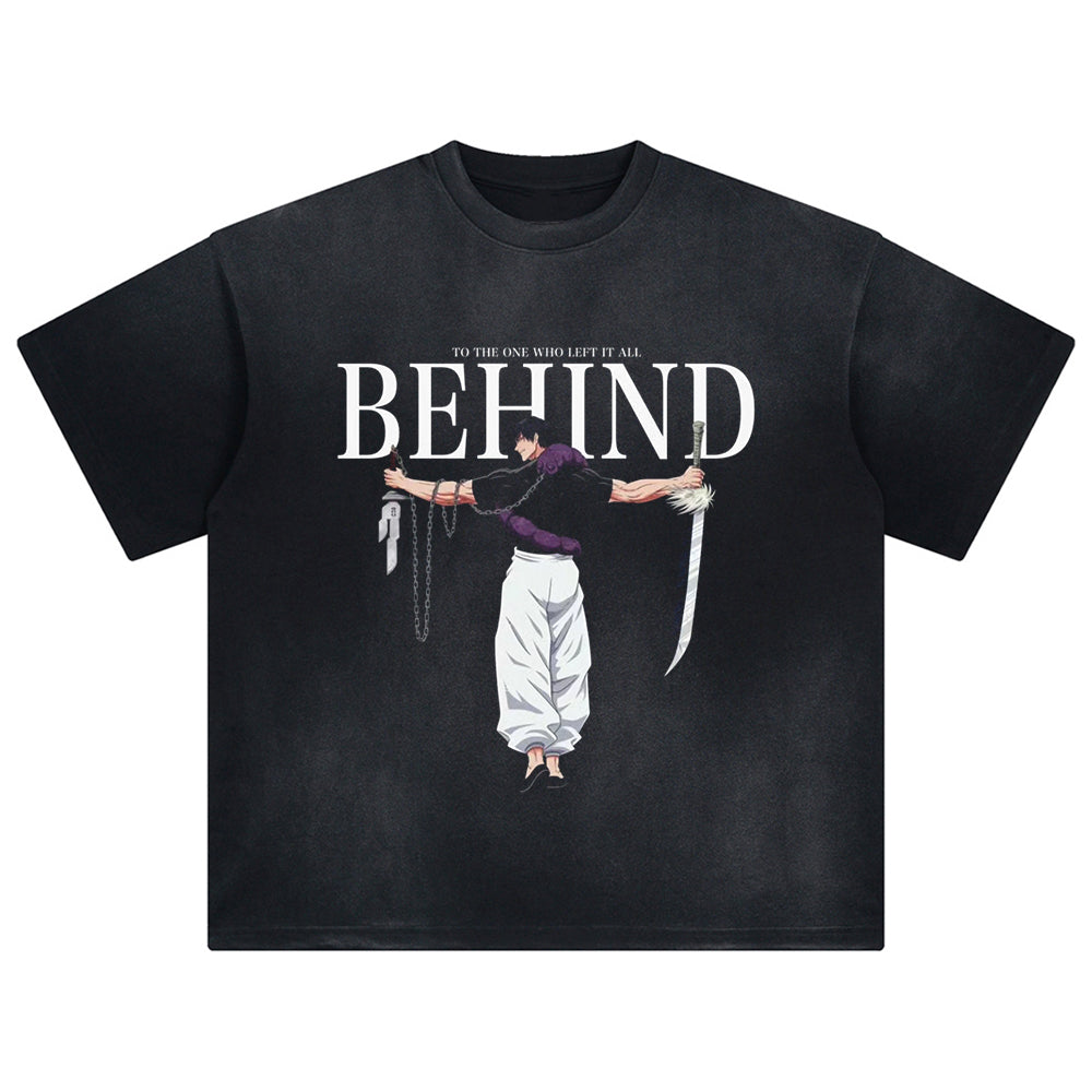 

Fushiguro Toji T Shirt Washed Oversized Y2k Jujutsu Kaisen Manga Streetwear Hip Hop Cotton Short Sleeve Clothing Casual Loose Female Male Clothing S різнокольоровий