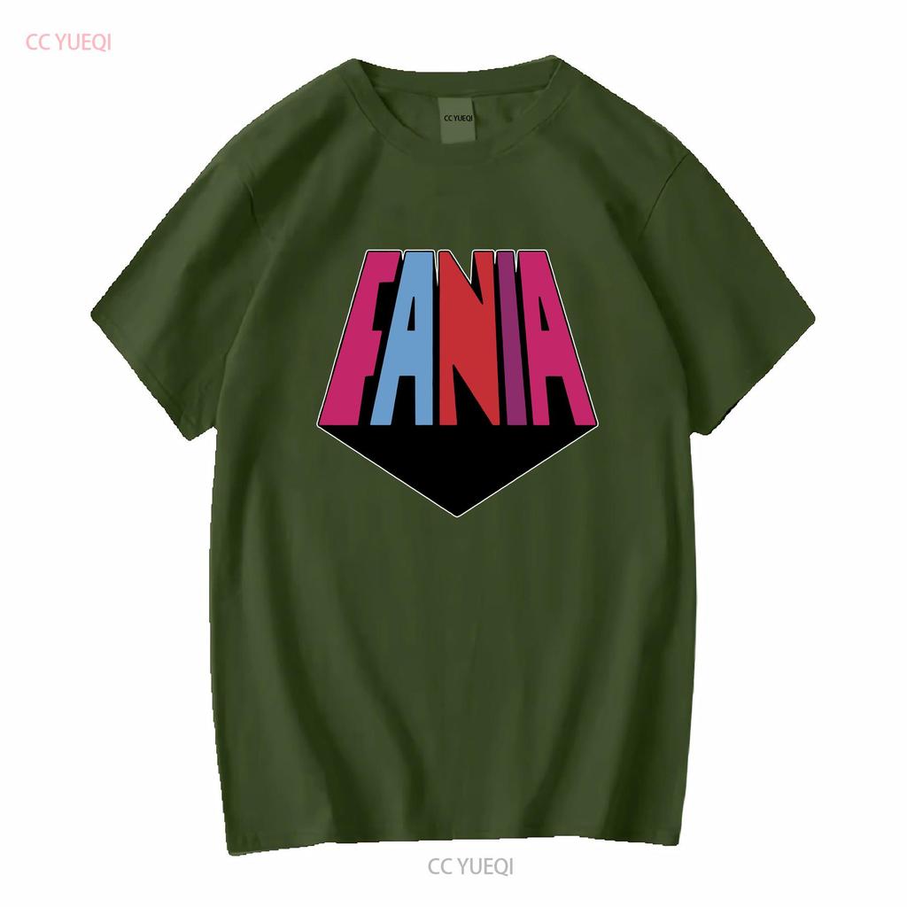 FANIA ALL STARS Latin Salsa Retro Vintage T Shirt Long or Short Sleeves Vintage Washed Homme Soft Stylish Versatile