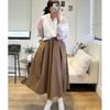 Dabimong Banding Skirt Wide Pants  3 Colors 