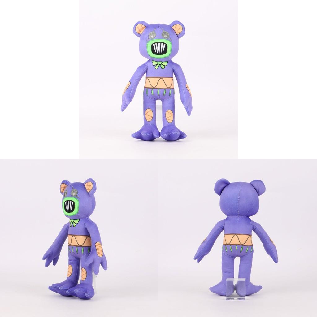 Bokkie Toy Plush Scary Bear Stuffed Animal Doll Horror Game Gift 30cm Decorate