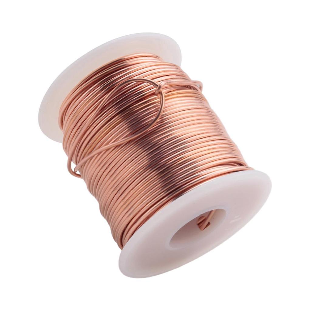 Copper Wire, 99.9% Soft Pure Bare Copper Wire for Gardening, Electroculture,16 Gauge/ 1.3 Mm Diamet