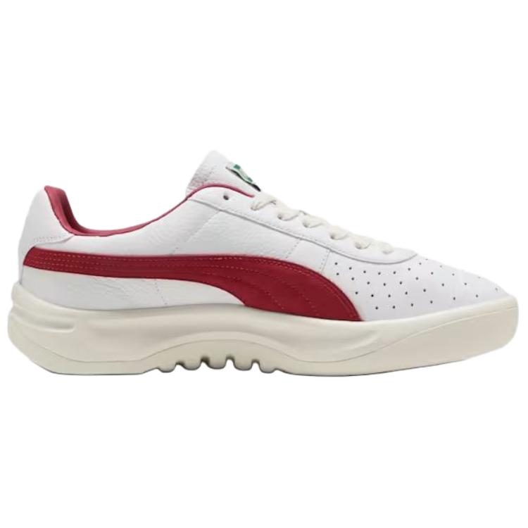 Puma Unisexové tenisky GV Special Base White Dark Crimson 398507-07