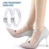 Women Heels Shoes Clear Bands Prevent Heel Drop Invisible Design for Outdoor Shopping And Party Events