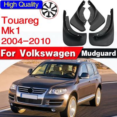 Set clapete de noroi turnate pentru VW Touareg Mk1 2004-2010 Apărători de noroi pentru lifting facial Apărătoare de noroi față spate Apărătoare de noroi Kit aripi