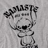 Lilo & Stitch Unisex Adult Namaste All Day T-Shirt