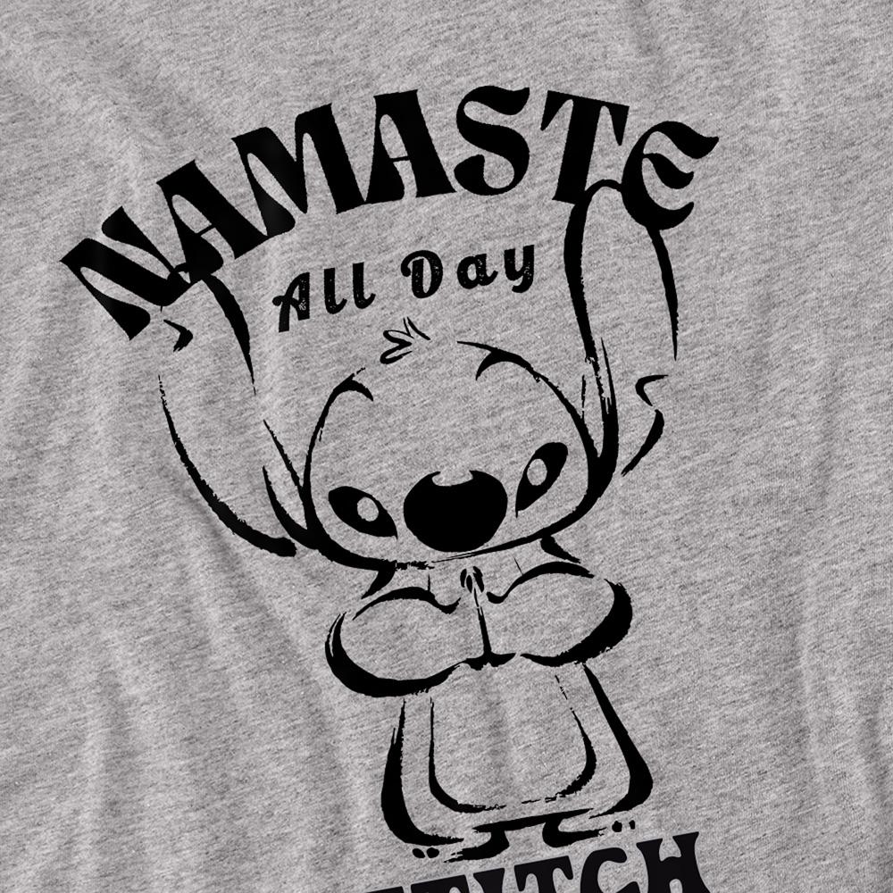 Lilo & Stitch Unisex Adult Namaste All Day T-Shirt