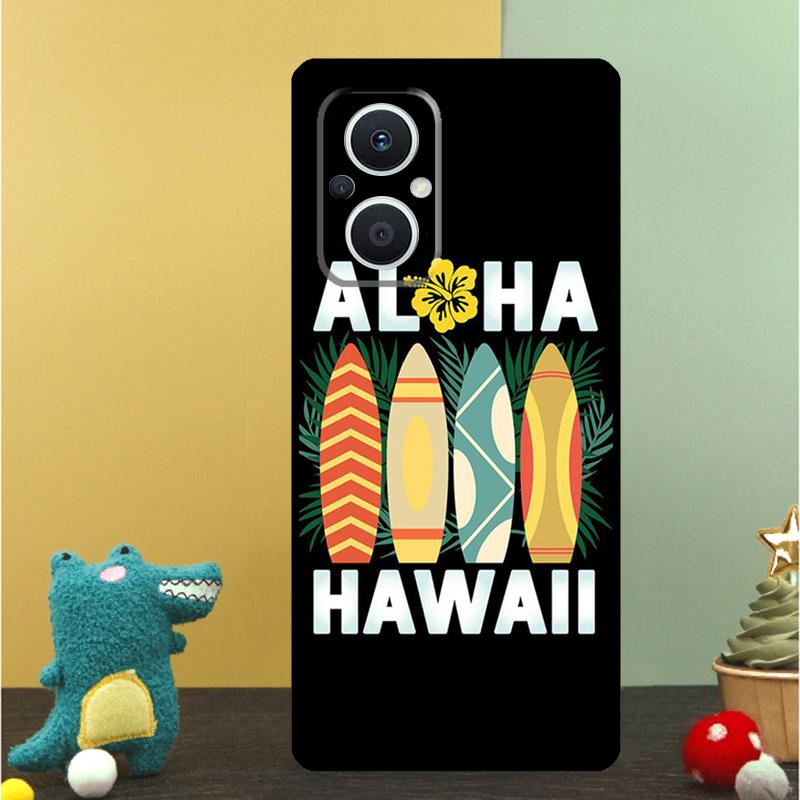 Hello Hawaii Aloha Beaches Case For OPPO Reno 15 13 10 11 14 Pro 12 F 13F 14F 15F 7 8 Lite OPPO Find X9 X8 X5 Pro Cover