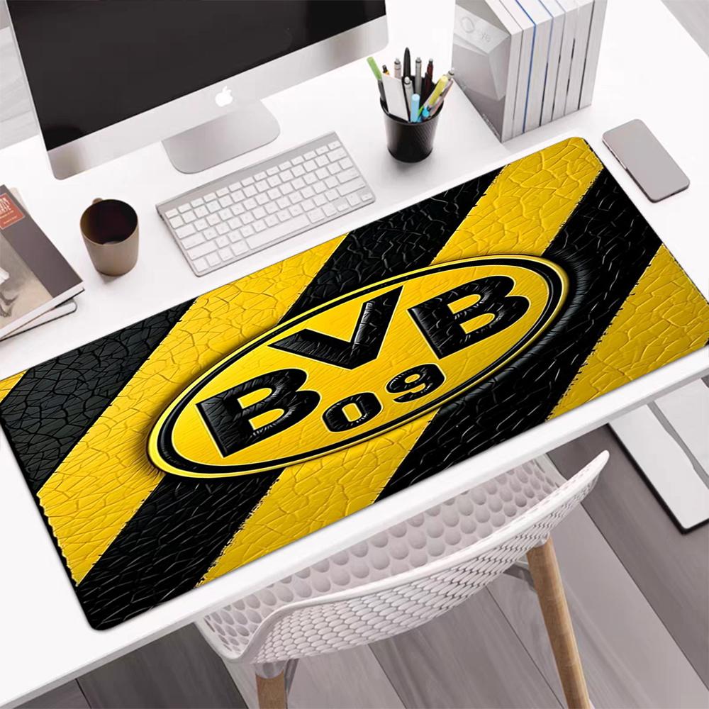Borussia Dortmund Thema Mauspads, Rutschfeste Gummiunterseite, Multifunktionales Büro- & Wohnaccessoire, Perfekt zur Personalisierung des Arbeitsplatzes.