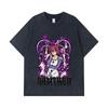 275 GSM Washed T-shirts 100% Cotton Seven Deadly Sins V5 Gowther Print Unisex Heavy Cotton T Shirt