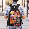 Customized DBZ Dragons Goku Ball Backpack Women Men Basic Bookbag for College School Warrior Bags