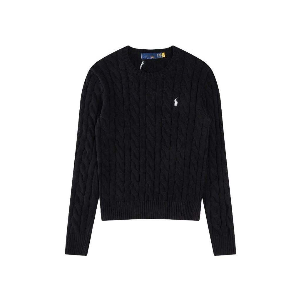 Couple's Boutique High-end Embroidered Knitted Women's Cashmere Sweater Round Neck Men's Pullover Long Sleeved New Cashmere Sweater