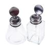 Contenitori per Unghie Bottiglie di Vetro Ricaricabili Vuote Dispenser con Pompa Pressa Liquido Strumenti per Manicure Smalto per Unghie Rimuovi Smalto Detergente Trucco