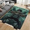 Levi Ackerman Anime Character suitable as a non-slip mat for the living room or bedroom sofa