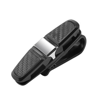Multifunctional Sun Visor Clip for Car Glasses, Cards, and Documents