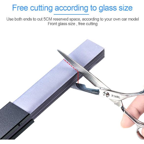 Car Retractable Windshield Visor Shutter Blinds,Car Sun Shades Cover, Front Window SUV Protector for Universal Motor Vehicles