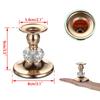 1Pc Stylish Metal Candle Holders Classic Taper Candle Stands for Table Settings, Home Decoration Gift for Hosts And Homeowners, Candles Not Included