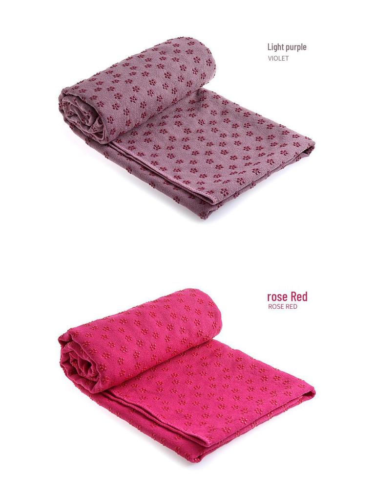 Non-Slip Yoga Towel Blanket with Mesh Bag