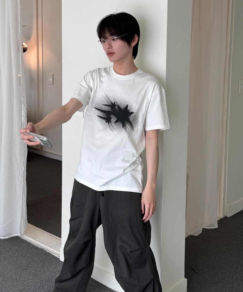 NICEGHOSTCLUB Moving Symbol Tee_White(Ng2Emut522A)