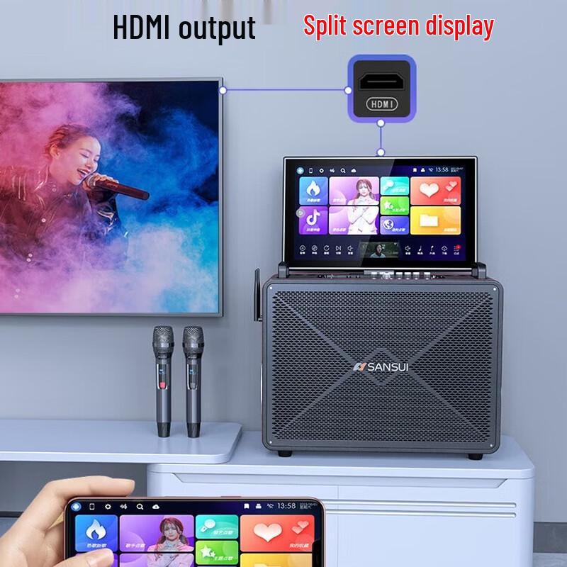 Sansui C1 Portable Home KTV Karaoke System (CN Version)