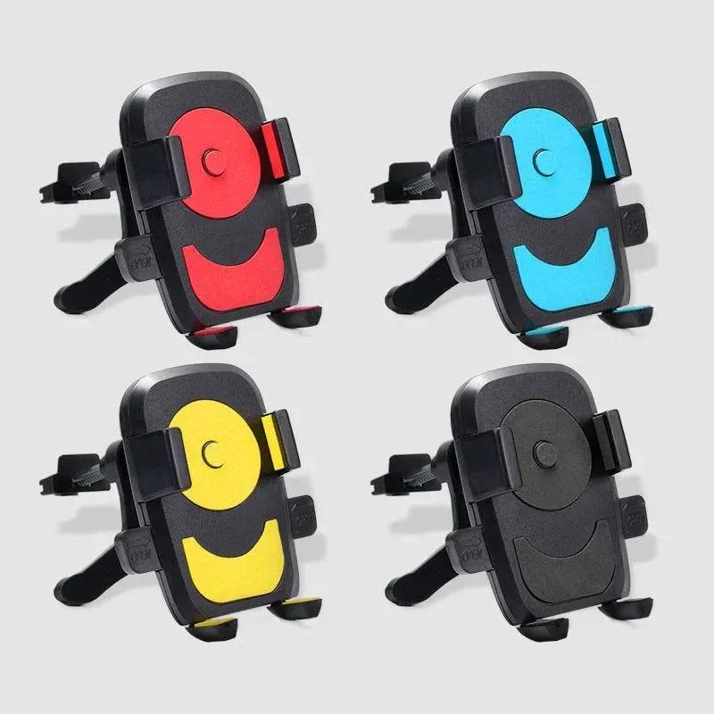 Universal Car Phone Holder Mobile Mount 180 Degree Rotatable Adjustment GPS Support Suction Windshield Locking Auto Accessories
