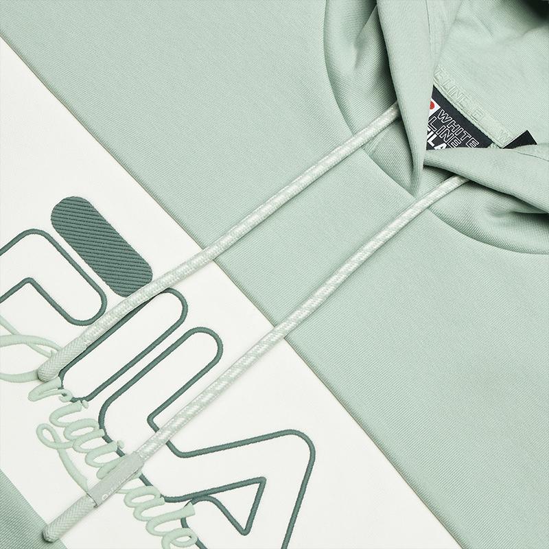 New FILA Sweatshirt Women's Wisteria Green F11W449214FTQ