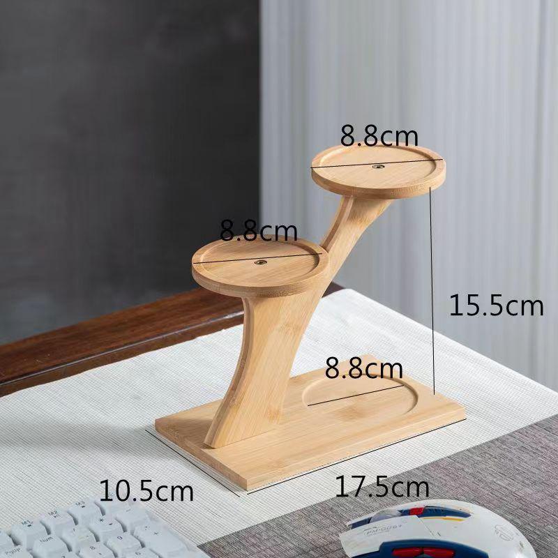 Элегантная полка для суккулентов на балкон - Креативный дизайн в виде ветки для рабочего стола и офиса 1190₽