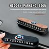 Car Temporary Parking Phone Number Digital Moving Number Plate For X3 X5 M5 M3 E46 E90 E60 F10 E39 F30 E36 G30 E87 E70