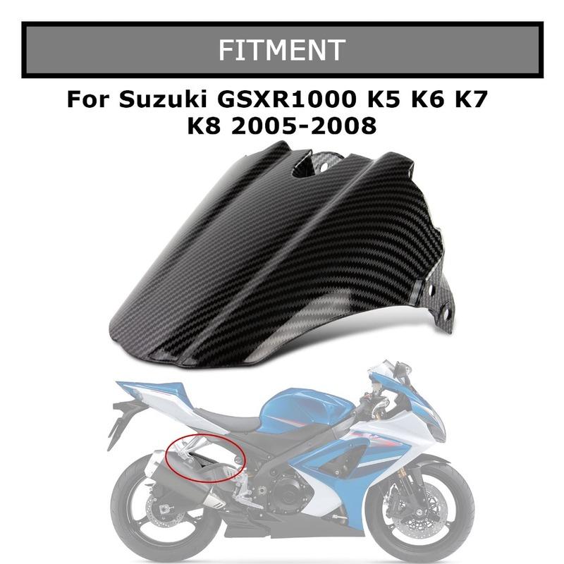 Motorcycle Rear Fender Mudguard for Suzuki GSXR1000 K5 K7 2005 2006 2007 2008 Fairing Rear Wheel Hugger Fender