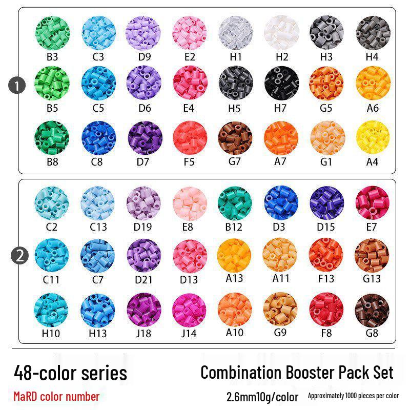 Haus 294 Color Fusion Perler Perlen Nachfüllset - 221 Spezialfarben DIY-Materialien