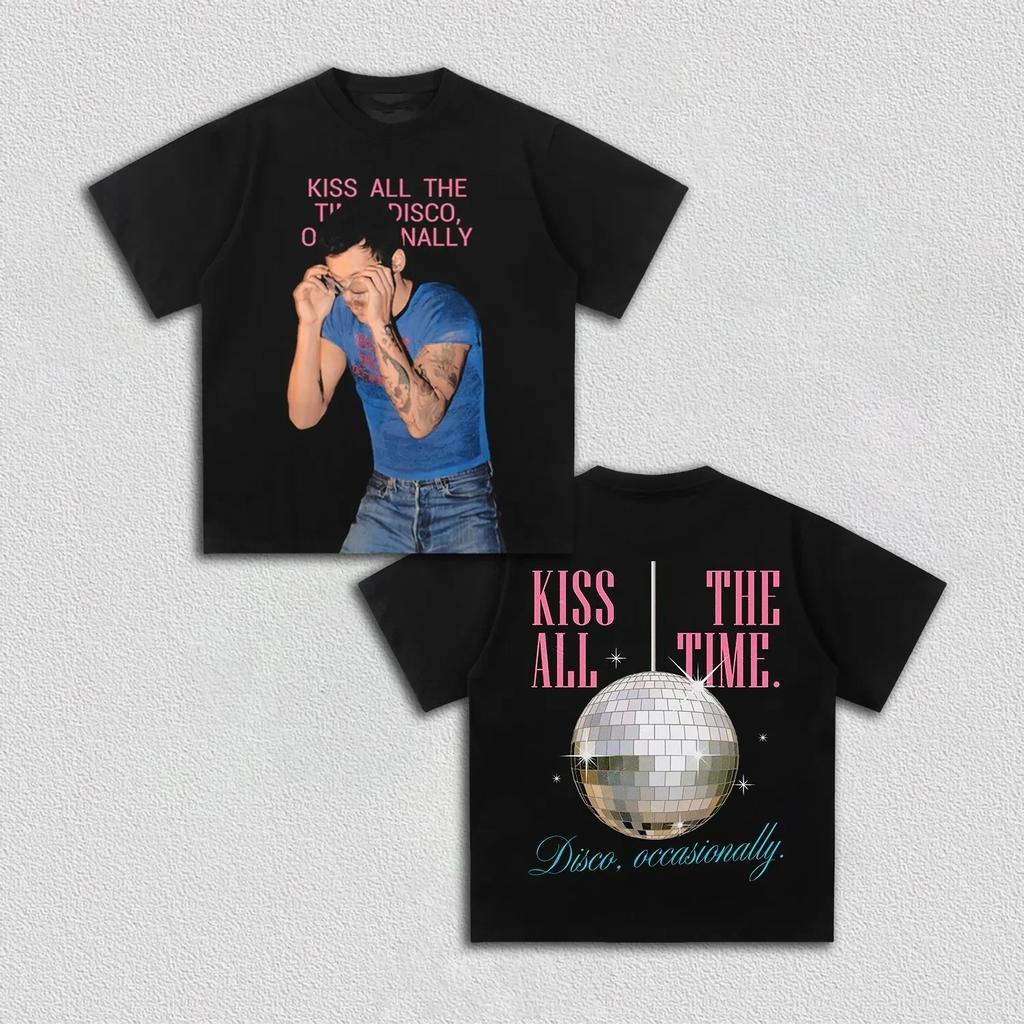 Harry Styles Together, Together Tour 2026 Merch Maglietta Cotone Unisex Uomo Donna Maglietta Y2k Oversize Popolare Maglietta Regalo per Fan