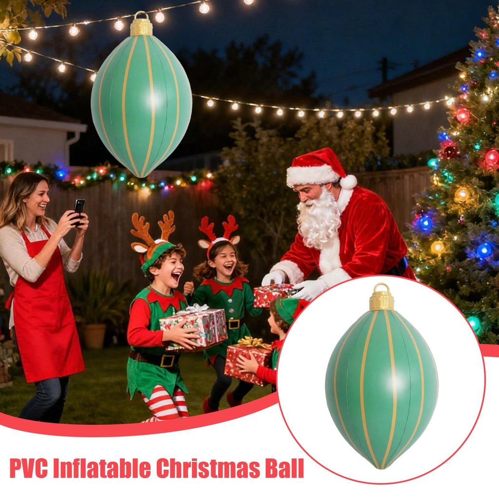 Blow Up Ornaments Outdoors PVC Giant Blow-up Tree Pendant For Yard Festive Atmosphere Props For Windowsills Porch Courtyard Lawn